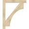 Ekena Millwork Westlake Block Rough Sawn Bracket, Douglas Fir, 4"W x 36"D x 44"H BKT04X36X44WTL05RDF - alternate 2